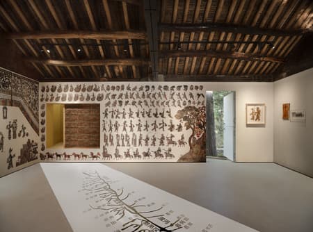 Streaming Light Exhibition Hall – Courtyard Renovation for the GuanZhong Mangba Art Festival